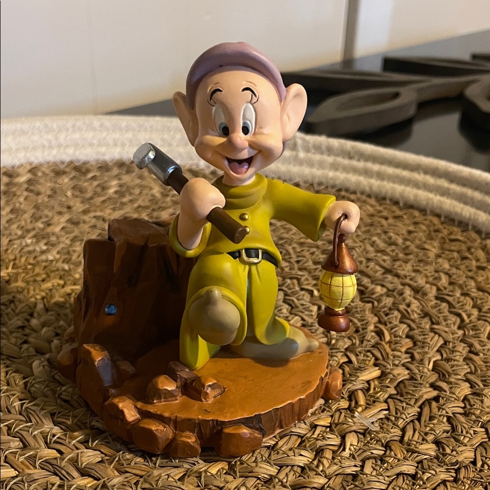 Dopey Figurine with Lantern